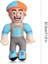 Blippi Gözlüklü Sakalsız Premium Ithal Peluş Oyuncak 30 cm 3