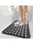 Banyo Duş Küvet İçin Vantuzlu Kaydırmaz, Su Drenajlı, Masaj Noktalı Paspas - Şeffaf Gri - 70 x 40 cm 1