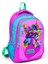 Kids Pembe Mavi Simli Kedi Desenli Usb'li 2'li Okul Çanta Seti SET0224301 1