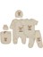 Bebek 6'lı Zıbın Takımı Sütlü Kahve 1