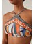 Zanzibar Desenli Halter Bikini Üstü 2