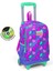 Kids Lavanta Pembe Kalp Desenli Çekçekli 2'li Çanta Seti GOSET0223359 2