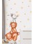 Sevimli Ayıcıklar, Tavşan, Yıldız ve Puantiyeler Çocuk Bebek Odası Duvar Sticker Seti 1