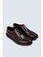 Deri Bordo Comfort Günlük Erkek Ayakkabı - 01942MBRDP01 2