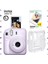 Instax Mini 12 Lila Fotoğraf Makinesi-20'li Film ve Şeffaf Kılıf Seti 1
