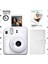 Instax Mini 12 Beyaz Fotoğraf Makinesi-10'lu Film ve Laporta Albüm SETI-FOTSI198-S3-10-LA 1