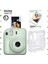 Instax Mini 12 Yeşil Fotoğraf Makinesi-10'lu Film ve Şeffaf Kılıf Seti 1