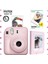 Instax Mini 12 Pembe Fotoğraf Makinesi-20'li Film ve Mini Albüm Seti 1