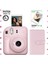 Instax Mini 12 Pembe Fotoğraf Makinesi-10'lu Film ve Laporta Albüm Seti 1
