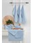 Kurulama Bezi & Alman Peçetesi 10'lu Set - 40 x 60 - Dama Model Mavi 1
