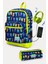 Kids Lacivert Neon Sarı Monster Desenli Usb'li 2'li Okul Çanta Seti SET0123826 1