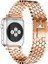 Apple Watch 42-44-45-49MM Uyumlu Metal Strap Luxury Petek Kordon-Kayış 2