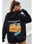 Oversize Hurry Up Baskılı Sweatshirt 1