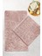 Cotton Basic Pembe 2 Li Set Banyo Halısı 1