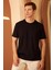 Erkek Comfort Fit Cepli T-Shirt Siyah MARS25 1