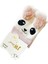Kız Bebek 0-6 Ay Kedi Figürlü Peluş Tüy Kulaklı Çorap 1