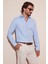 Pamuk Karışımlı Uzun Kollu Slim Fit Gömlek Erkek Gömlek CF23S7493 1