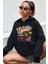 Only Trendwear Oversize Brand New Journey Baskılı Sweatshirt 1