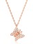 Minik Kelebek Rose Gümüş Kolye 1
