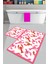 Homard Banyo Halısı Djt 2 Li Set Banyo Paspası Kaymaz Tabanlı Klozet Takımı 1