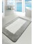Same Gri 70X120 cm Banyo Halısı Paspas Kaymaz Taban Yıkanabilir 1