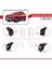 Mitsubishi Eclipse Cross (Gk) 2018 ve Sonrası ile Uyumlu Ace-2 Ara Atkı Tavan Barı Gri 5