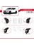 Hyundai Santa Fe (Dm) 2013-2018 Arası ile Uyumlu Ace-2 Ara Atkı Tavan Barı Gri 5