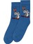 Unisex Vegan Mavi Çorap - Warner Bros What's Up Doc Bugs Bunny Tasarım 1
