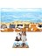 Mama ve Su Evcil Hayvan Beslenme Matı, Kolay Temizlenen Emici Su Geçirmez Kumaş, Küçük Orta Boy ve Büyük Kedi ve Köpekler Için Dayanıklı Köpek Kedi Paspas (50X35, Summer Cats) 1