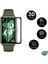 Huawei Band 8 Tam Kaplayan Nano Cam Ekran Koruyucu Siyah 5