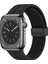 Apple Watch Ultra Kordon Ribbon Line Siyah 1