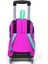 Kids Lacivert Pembe Unicorn Desenli Çekçekli 2'li Çanta Seti SET0223366 4
