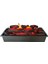 3D Elektrikli Şömine Bluetoothlu Isıtıcısız 25 x 75 cm 1