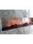 3D Elektrikli Şömine Bluetoothlu Isıtıcısız 25 x 125 cm 3