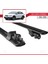 Seat Leon X-Perience 2015-2020 Arası ile Uyumlu Hook Model Anahtar Kilitli Ara Atkı Tavan Barı Siyah 5