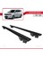 Ssangyong Rodius 2012-2019 Arası ile Uyumlu Hook Model Anahtar Kilitli Ara Atkı Tavan Barı Siyah 4