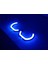Uygunmarketcom, L Tipi Angel, Mavi, 100MM Angel, 2 Adet , Far Içi Halka , Pamuk Angel , Universal 4