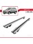 Bmw X5 (E53) 2000-2006 Arası ile Uyumlu Hook Model Anahtar Kilitli Ara Atkı Tavan Barı Gri 3