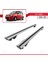 Fiat Panda 2003-2011 Arası ile Uyumlu Hook Model Anahtar Kilitli Ara Atkı Tavan Barı Gri 3