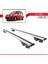 Fiat Panda 2003-2011 Arası ile Uyumlu Hook Model Anahtar Kilitli Ara Atkı Tavan Barı Gri 4