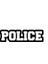 Police Araba Stickeri Siyah 20X8 cm 1