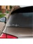 Kalp Atışı Ibre Araba Sticker Beyaz 21X5 cm 2
