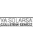 Ya Solarsa Güllerim Sensiz Araba Sticker Siyah 16X5 cm 1