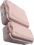 Beslenme Kutusu 2 Bölmeli Açık Pembe Renk 1 Adet Yemek Saklama Kabı Beslenme Çantası 17X22 cm 3