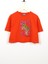 Baskılı Turuncu Kız Çocuk T-Shirt TENTGIRL 1