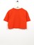 Baskılı Turuncu Kız Çocuk T-Shirt TENTGIRL 2