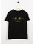 Baskılı Siyah Erkek Çocuk T-Shirt TIME BOY 1