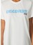 Bisiklet Yaka Baskılı Kırık Beyaz Kadın T-Shirt W-HOLDEN 5