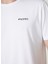 Bisiklet Yaka Baskılı Kırık Beyaz Erkek T-Shirt SAWA 4