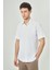 Regular Fit Uzun Kollu Spor Beyaz Erkek Gömlek GM23Y231145_D01 1